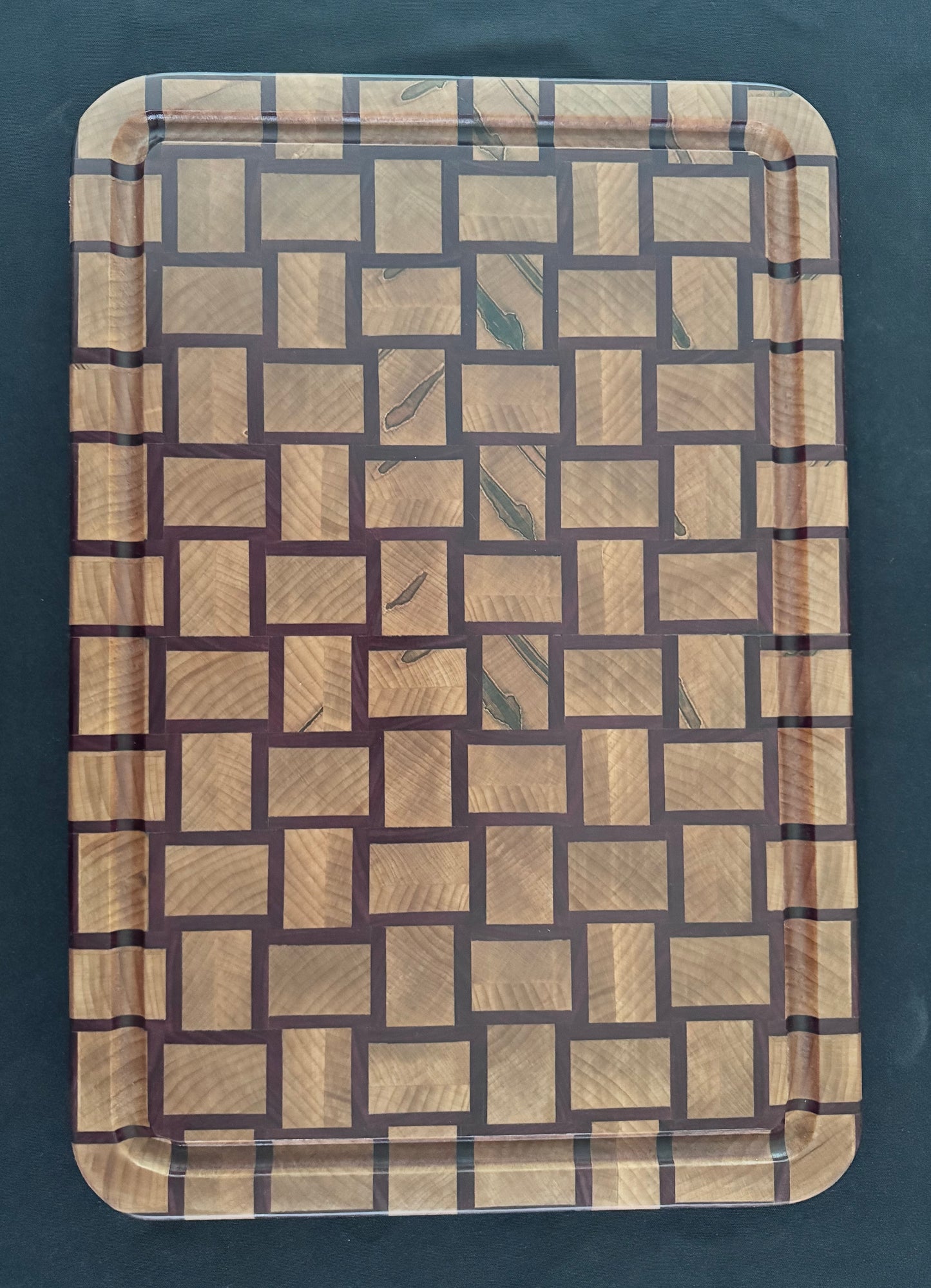 L1002 - Maple Purpleheart Weave