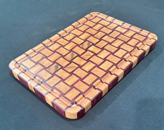 L1002 - Maple Purpleheart Weave